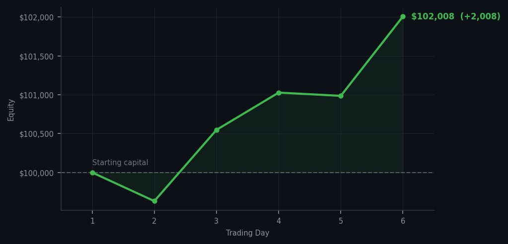 Equity curve
